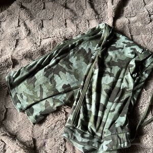 Lucky Brand Green Camouflage Shorts